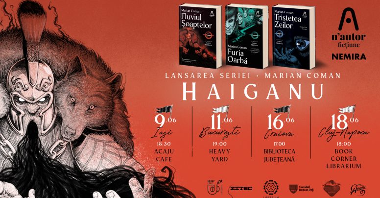 Lansare serie HAIGANU, de Marian Coman